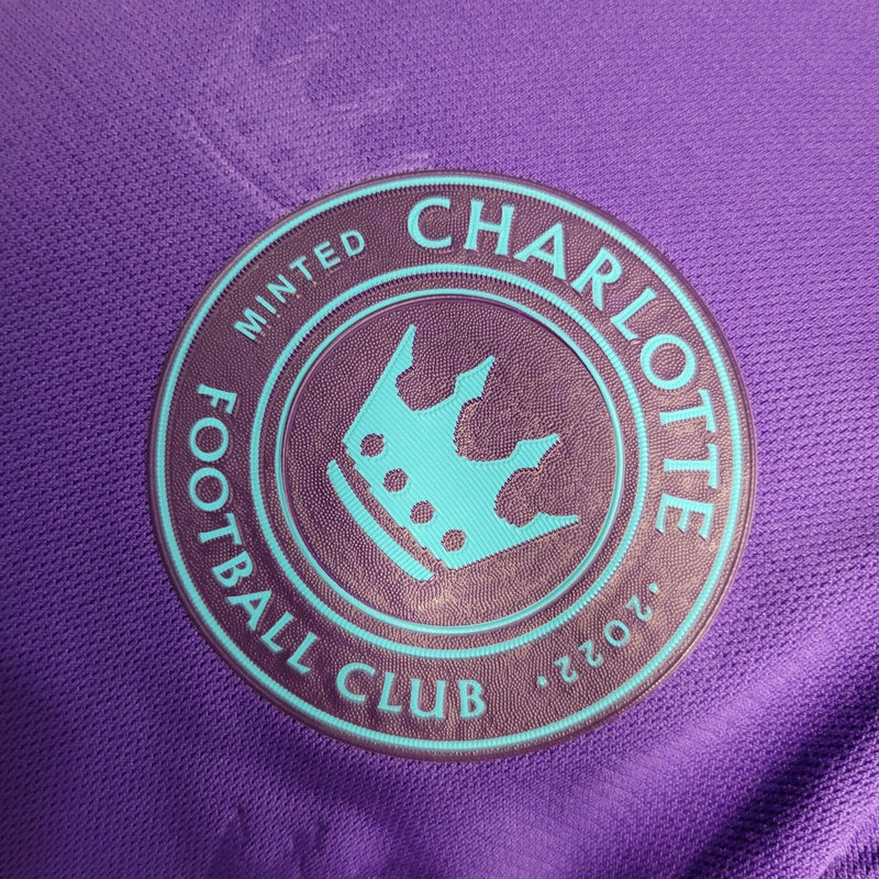 Camiseta Adidas Charlotte Home 23/24 para hombre - Morada
