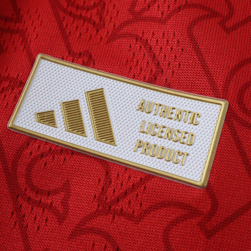 Camiseta local del Arsenal 2025/26 para hombre - Roja