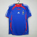 Camiseta Adidas de aficionado de Francia Retro I Home 2006 para hombre - Azul