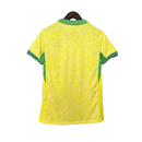 Camiseta de aficionado de la selección brasileña femenina 24/25 - Amarilla