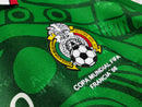Camiseta retro de local de la selección nacional de México, Copa I, 1998, para hombre, color verde