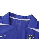 Camiseta retro Nike de la selección nacional de Brasil 2002 II para hombre - Azul