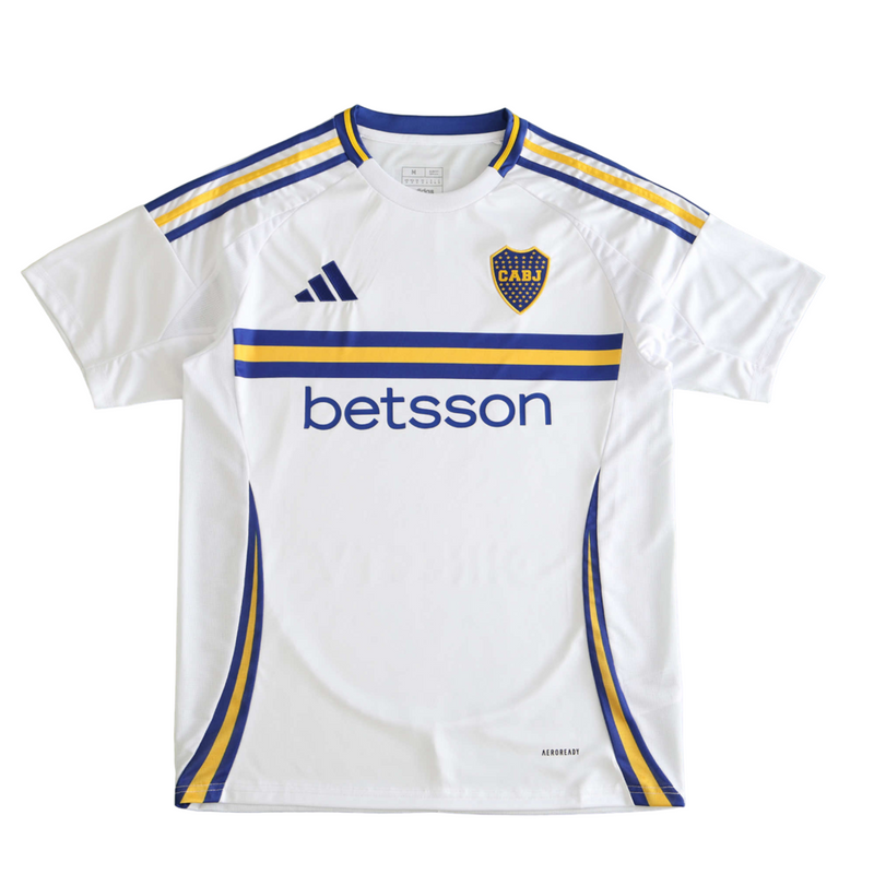 Camiseta de aficionado de Boca Juniors Reserva II 24/25 para hombre - Blanca