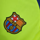 Camiseta retro Nike del Barcelona Away II para hombre 05/06 - Fan - Verde fluorescente