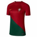 Camiseta Nike de local de la selección nacional de Portugal 22/23 para mujer - Roja y verde