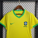 Camiseta de aficionado de la selección femenina de Brasil para la Copa Mundial Femenina 23/24 - Amarilla