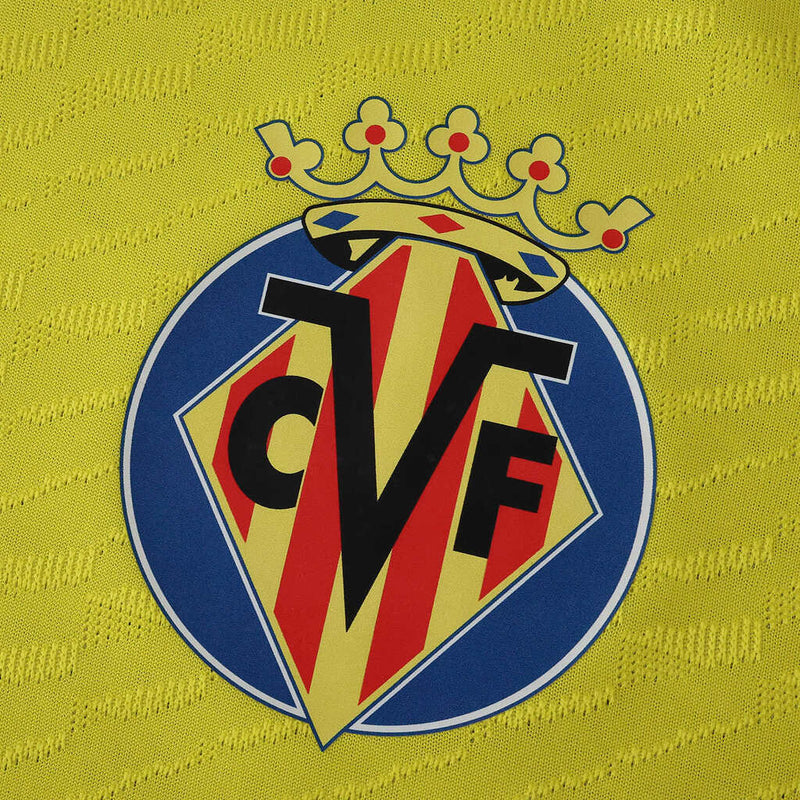 Camiseta local del Villarreal 25/26 para hombre - Amarilla