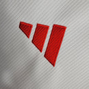 Camiseta Adidas para hombre del Bayern Múnich I 23/24 - Blanco y rojo