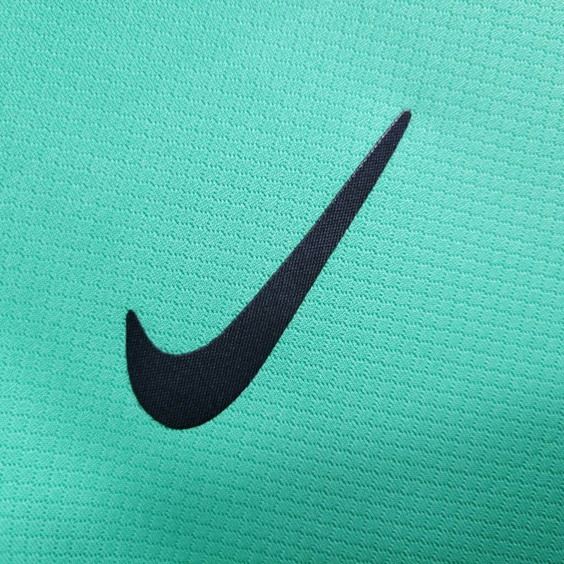 Camiseta y pantalón corto para niño del Atlético de Madrid (2ª equipación) 23/24 - Verde