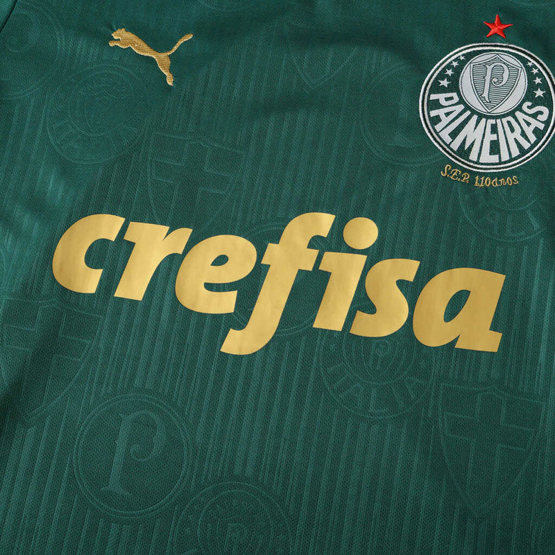 Camiseta de aficionado Puma Palmeiras Home I 2024/25 para hombre - Verde