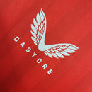 Camiseta de aficionado Castore para hombre del Fyenoord Home 23/24 - Roja y blanca