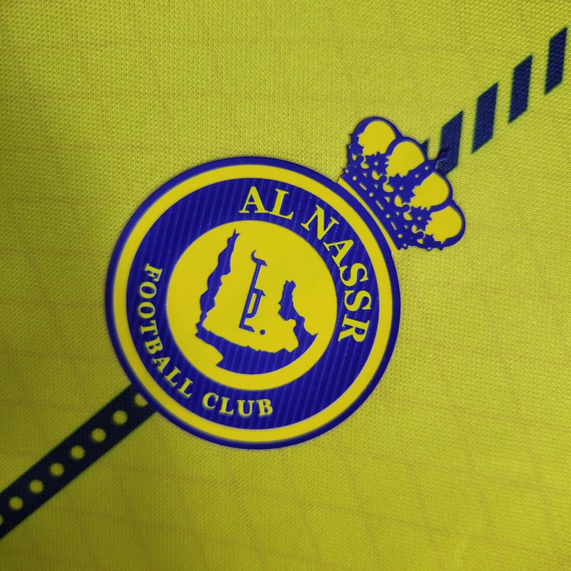 Camiseta Nike para aficionados All-Nassr Home I 23/24 - Amarilla