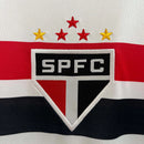 ENTREGA INMEDIATA São Paulo Local Manga Larga 2024/2025 - Blanco