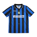 Camiseta retro de local del Inter de Milán 97/98 para hombre - Negra y azul