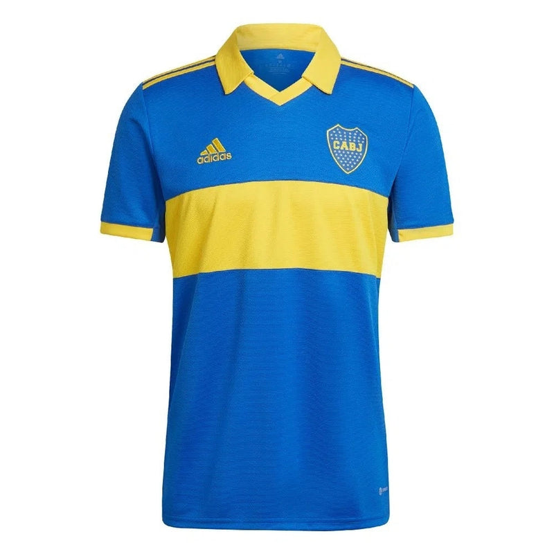 Camiseta Adidas de local de Boca Juniors 22/23 para hombre - Azul y amarillo