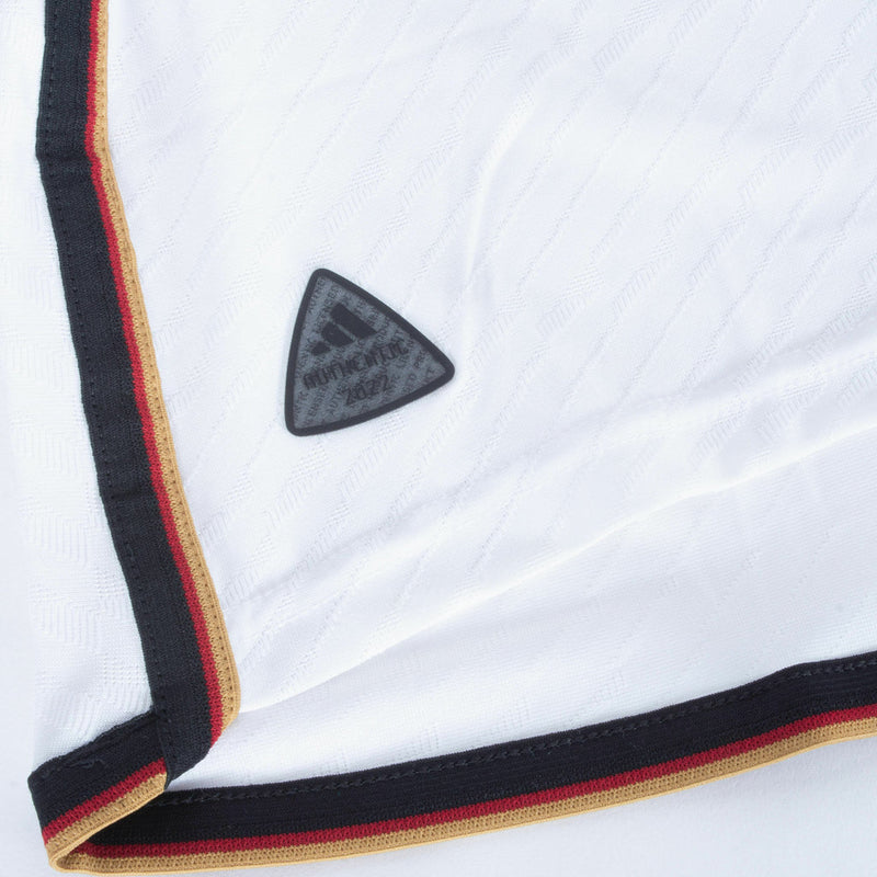 Camiseta Adidas de aficionado para hombre de la selección alemana local 22/23 (blanco y negro)