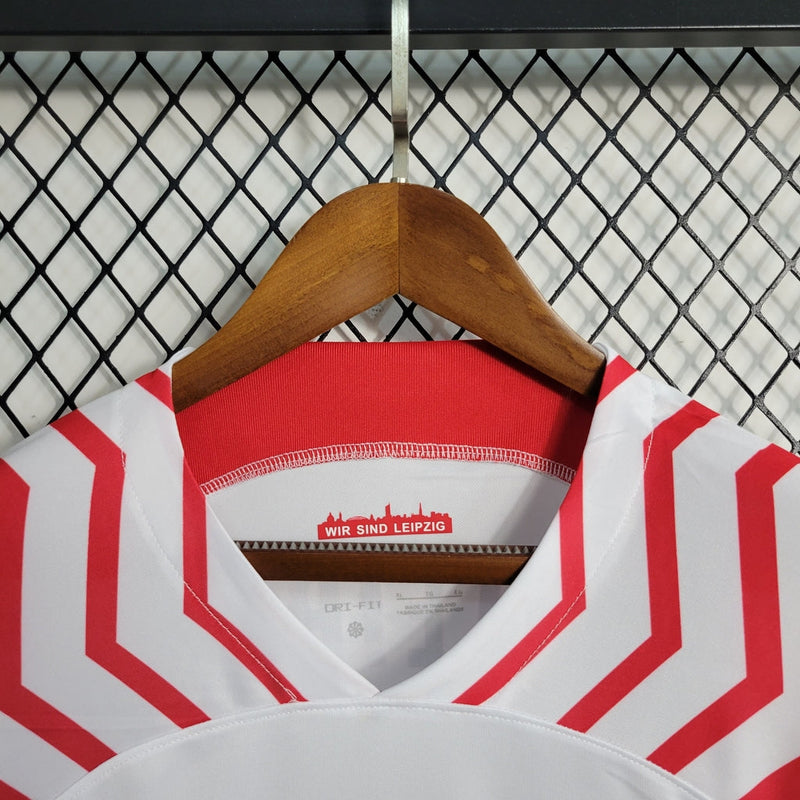 Camiseta Nike para aficionado del RB Leipzig 23/24 para hombre - Blanca