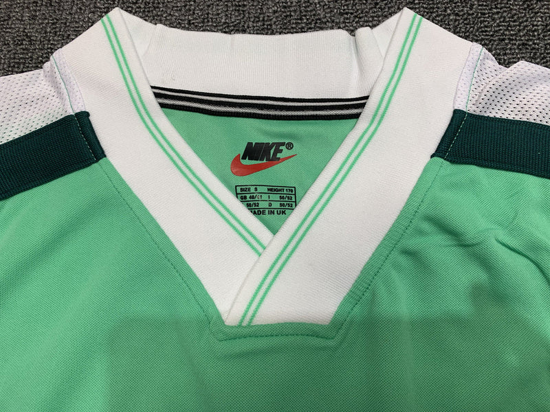 Camiseta retro de local de la selección nacional de Nigeria 1998 para hombre
