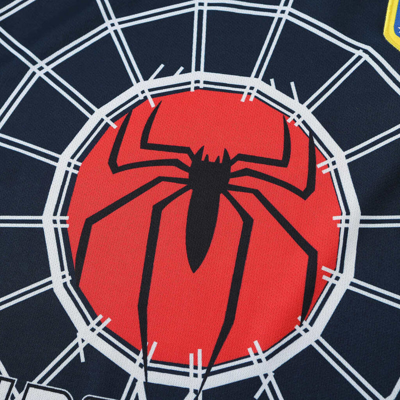 Camiseta retro de manga larga del Atlético de Madrid Visitante II 04/05 para hombre - Spider-Man