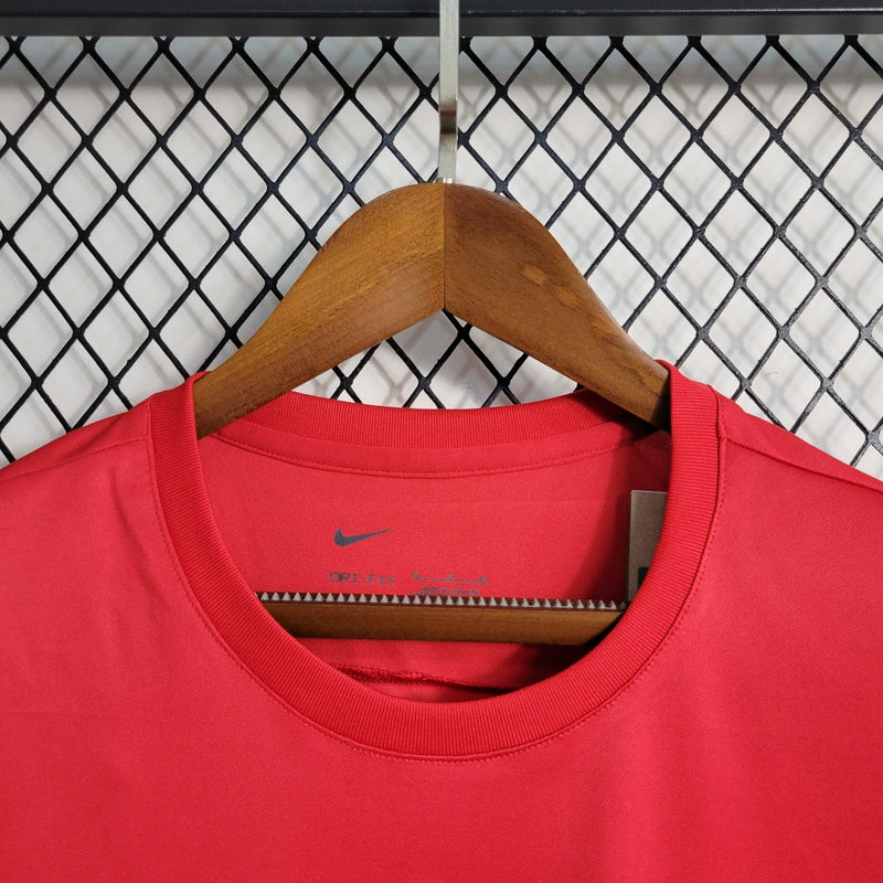 Camiseta Nike para hombre del RB Salzburgo 23/24 - Roja