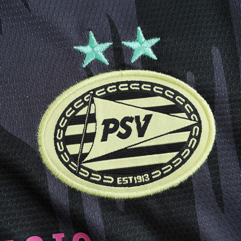 Camiseta de visitante del PSV II 24/25 para hombre - Negra