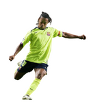 Camiseta retro Nike del Barcelona Away II para hombre 05/06 - Fan - Verde fluorescente