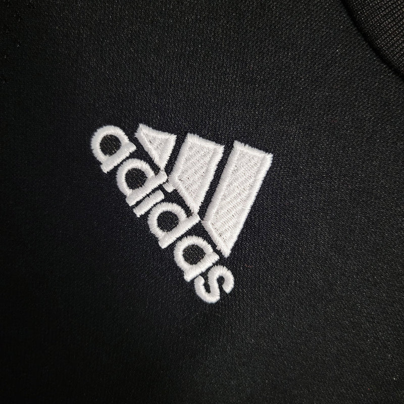 Camiseta retro Adidas del Real Madrid Visitante II para hombre 08/09 - Camiseta de aficionado - Negra
