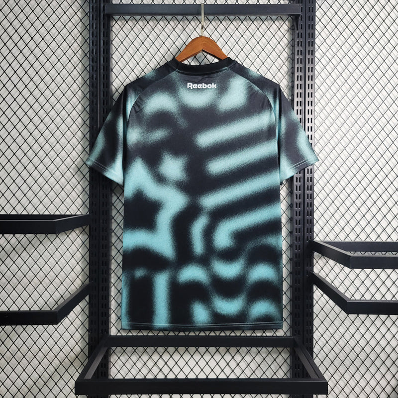 Camiseta de entrenamiento del Botafogo 23/24 Rebook Fan para hombre - Negro, Azul, Blanco