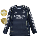 Camiseta de manga larga de jugador del Real Madrid Visitante II 25/26 para hombre -