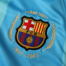 Camiseta retro de aficionado del Barcelona II 07/08 para hombre - Azul bebé