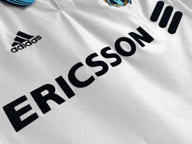 Camiseta retro local del Marsella 98/99 para hombre - Blanca