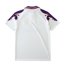 Camiseta retro de visitante II de la Fiorentina 95/96 para hombre - Blanca