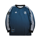 Camiseta retro de manga larga para aficionado de portero de Alemania 2002 para hombre