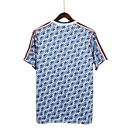 Camiseta retro de visitante del Manchester United 91/93 Adidas para hombre - Azul y blanco