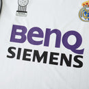 Camiseta retro de local del Real Madrid 06/07 para hombre - Blanca