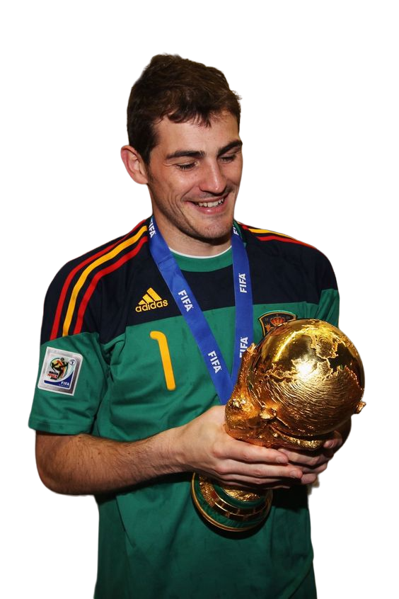 Camiseta retro de portero de la selección española I 2010 para hombre -
