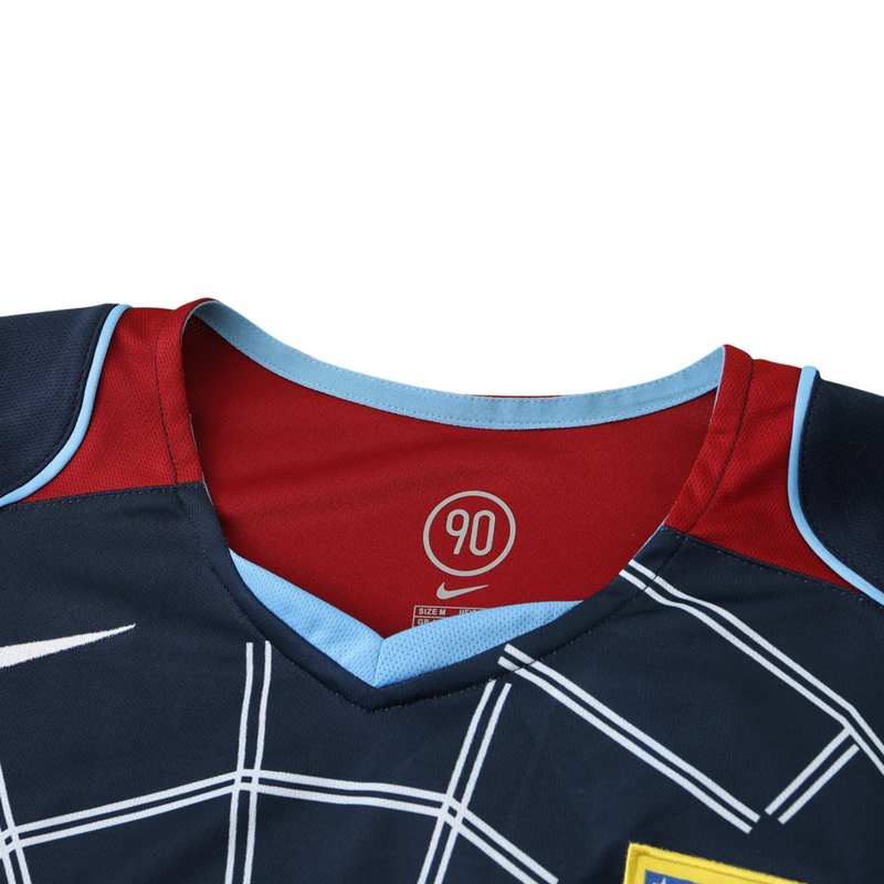 Camiseta retro de manga larga del Atlético de Madrid Visitante II 04/05 para hombre - Spider-Man