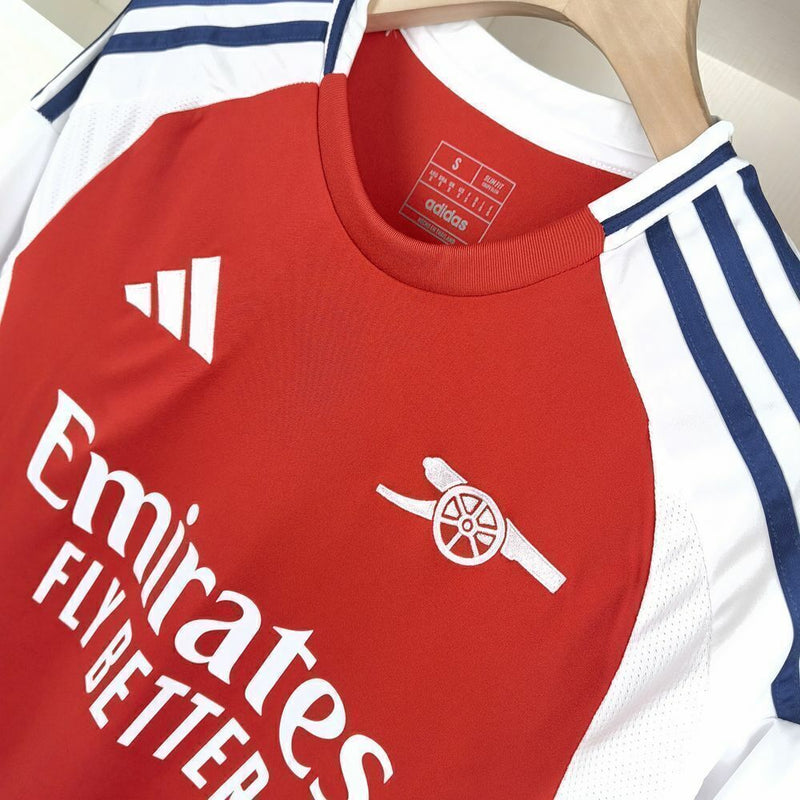 Camiseta de aficionado del Arsenal 24/25 para hombre - Roja