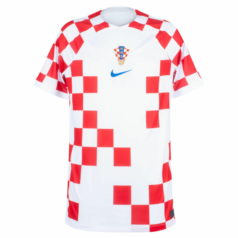 Camiseta Nike de aficionado para hombre de la selección nacional de Croacia (local 22/23) - Roja y blanca