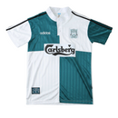 Camiseta retro de visitante del Liverpool II 95/96 para hombre - Blanca