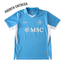 LISTO PARA ENTREGA Camiseta local del Napoli 24/25 Camiseta de aficionado para hombre - Azul