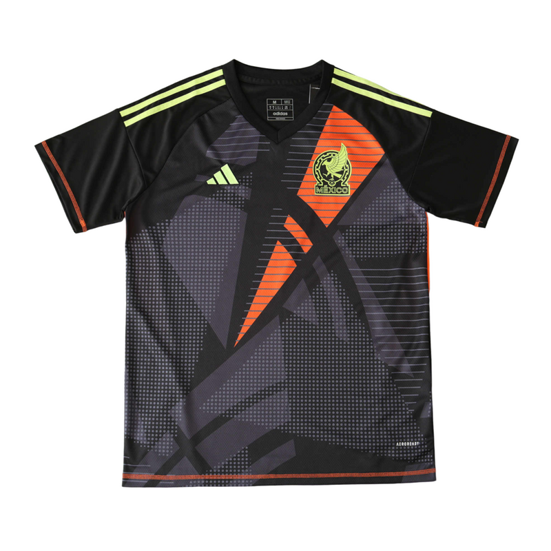 Camiseta de portero de la selección nacional de México 2024/25 para hombre - Negra