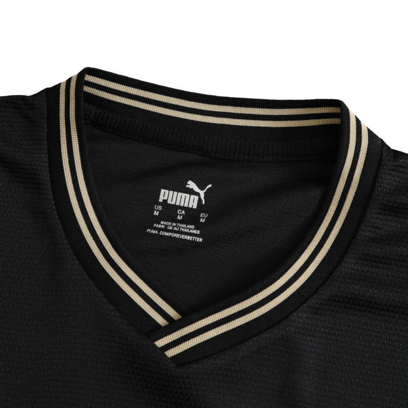 Camiseta local del Valencia 24/25 para hombre - Negra