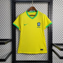 Camiseta de aficionado de la selección femenina de Brasil para la Copa Mundial Femenina 23/24 - Amarilla