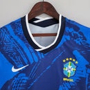 Camiseta Nike de la selección brasileña para mujer, edición especial para aficionados, azul