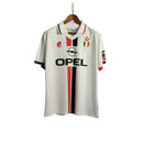 Camiseta retro de visitante del Milan II 95/97 para hombre - Blanco