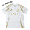 Camiseta de aficionado All Nassr Third III 24/25 para hombre, lista para entrega - Blanca
