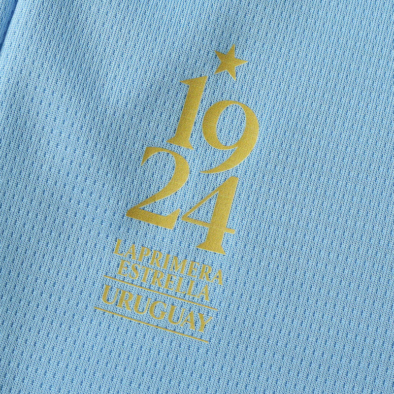 Camiseta local de la selección nacional de Uruguay 24/25 para hombre - Azul
