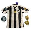 Camiseta de aficionado del Botafogo Home I 24/25 para hombre - Blanco y negro