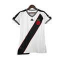 Camiseta de aficionado del Vasco da Gama 24/25 para mujer - Blanca
